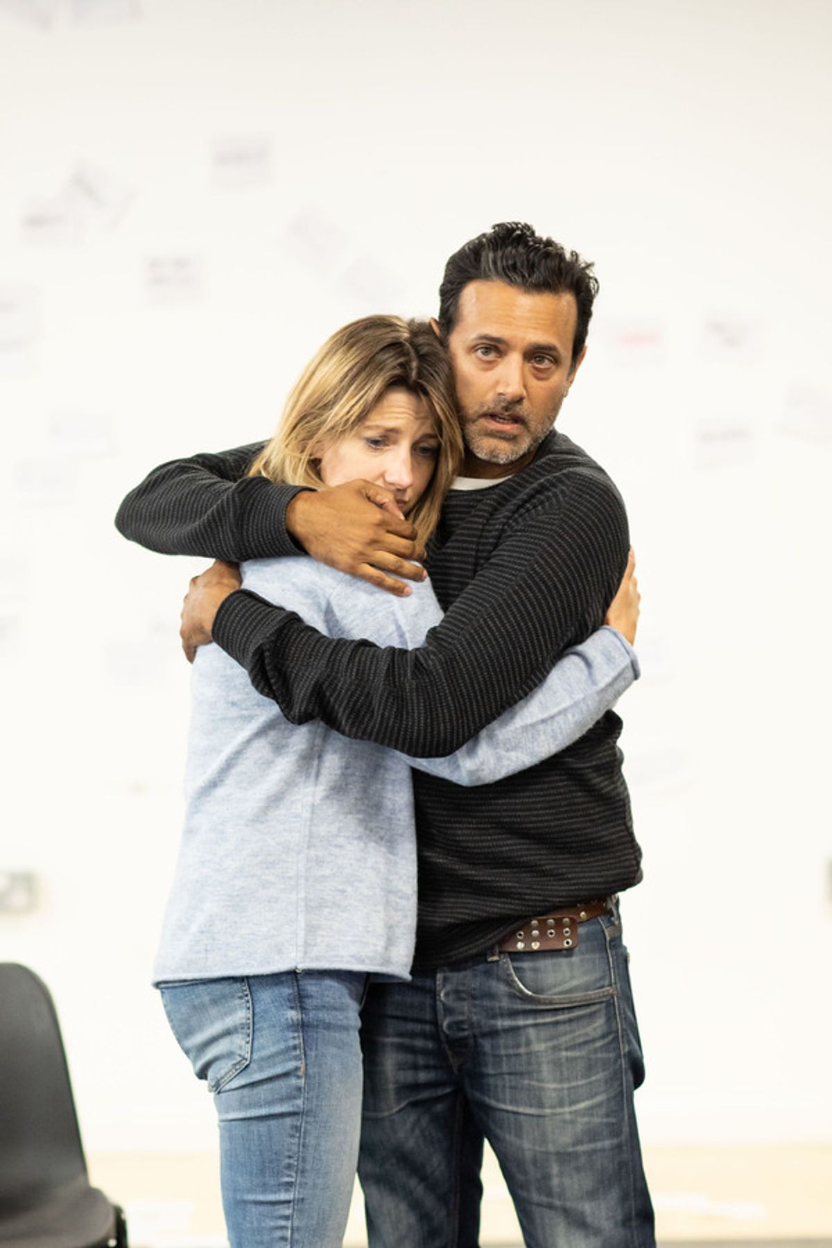 Navin Chowdhry and Claire Goose at 